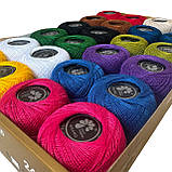 Набір пряжи Ірис Gold Thread 24 мотка, фото 2