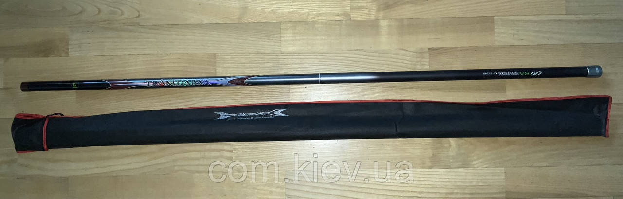 Вудлище карбонове телескопічне TeamDaiwa 6 м (0-20 г)