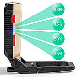 Портативний акумуляторний ліхтар RIAS W598B з магнітом та карабіном Type-C Pink (7_00698), фото 5