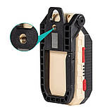 Портативний акумуляторний ліхтар RIAS W598B з магнітом та карабіном Type-C Pink (7_00698), фото 3