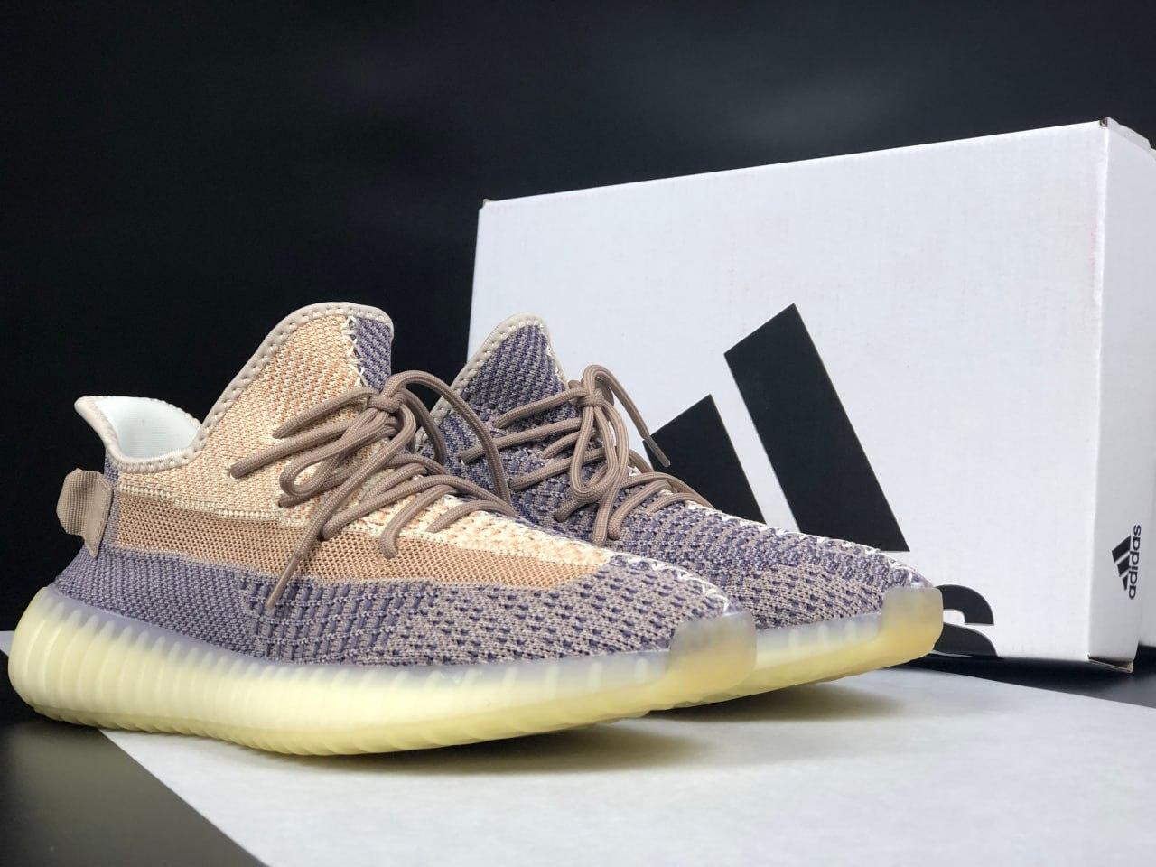 Чоловічі кросівки Steely Yeezy Boost 350 Grey Brown (Сірі) Взуття Стайл Ізі Буст 350 сітка повсякденні демісезон