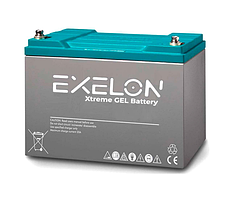 Акумуляторна батарея EXELON 200-12 GEL 12V 200 Ah (522 x 240 x 224), 60.3 kg Grey Q1/48