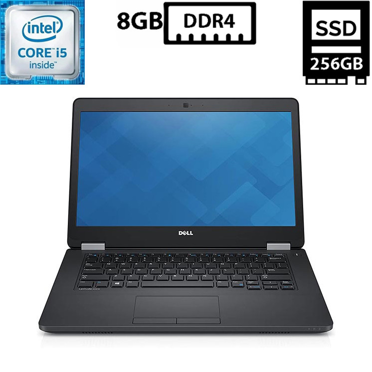 Ноутбук Dell Latitude E5470/14”IPS (1920x1080)/Core i5-6300HQ 2.30GHz/8GB DDR4/SSD 256GB NVMe/Intel HD Graphics Камера Б/В