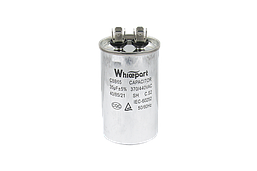 Конденсатор CBB65 35 мкФ, 440 В, Whicepart (металевий корпус, клеми)