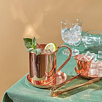 Мідна чашка кружка Copper Pro 0,5 л.