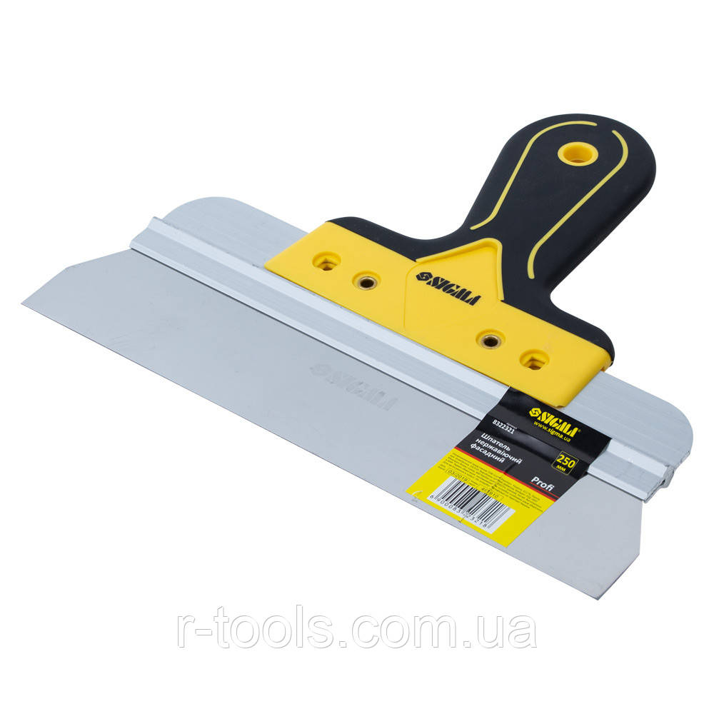 Шпатель неіржавкий фасадний Profi 250 мм Sigma 8322321