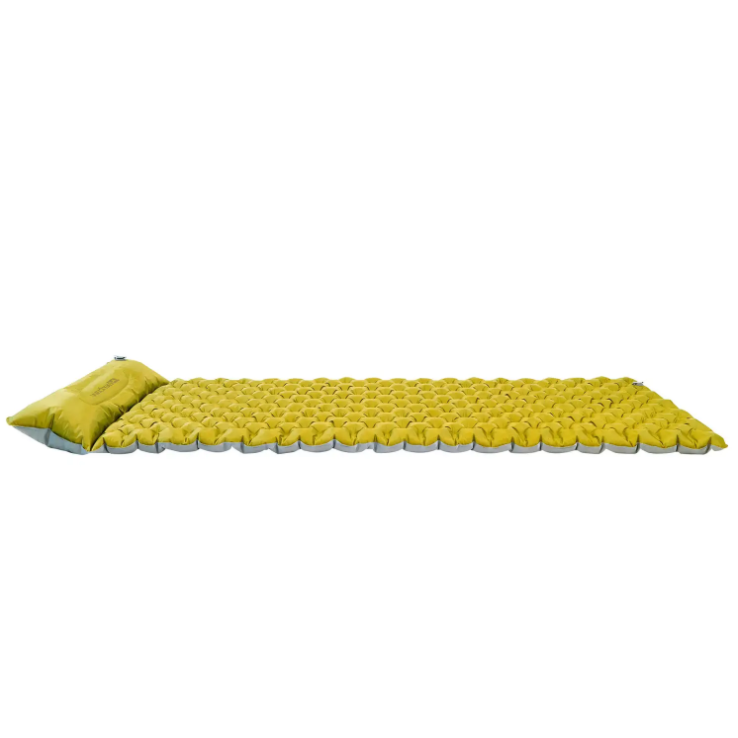 Килимок Надувний Туристичний Wechsel Coreo Double-Tube TL Lemon/Grey (233122) Каремат Німеччина
