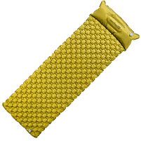 Килимок Надувний Туристичний Wechsel Coreo Double-Tube TL Lemon/Grey (233122) Каремат Німеччина, фото 6