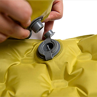 Килимок Надувний Туристичний Wechsel Coreo Double-Tube TL Lemon/Grey (233122) Каремат Німеччина, фото 8