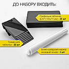 Набір універсальних цінників для крейди та маркеру ф.А7 105x74 мм, (25 шт. в упаковці), з підставками + маркер., фото 6