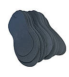 Одноразові капці-в'єтнамки для салонів, саун, лазень, готелів, чорні т. 3 мм EVA, щільність 80-100 кг/м3, 36-38, фото 2