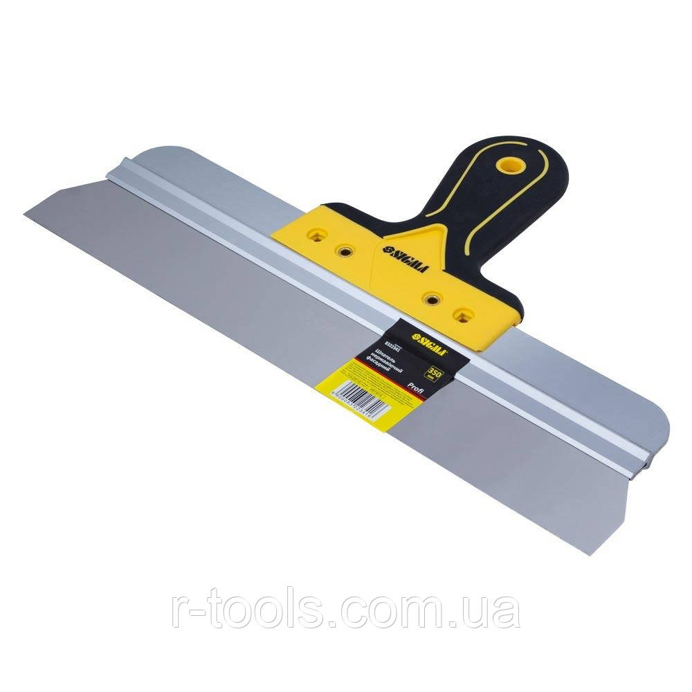 Шпатель неіржавкий фасадний Profi 350 мм Sigma 8322341