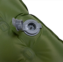 Килимок Надувний Туристичний Wechsel Glacio L 186 x 64 x 8 cm TL Olive (233123) Каремат Німеччина, фото 10