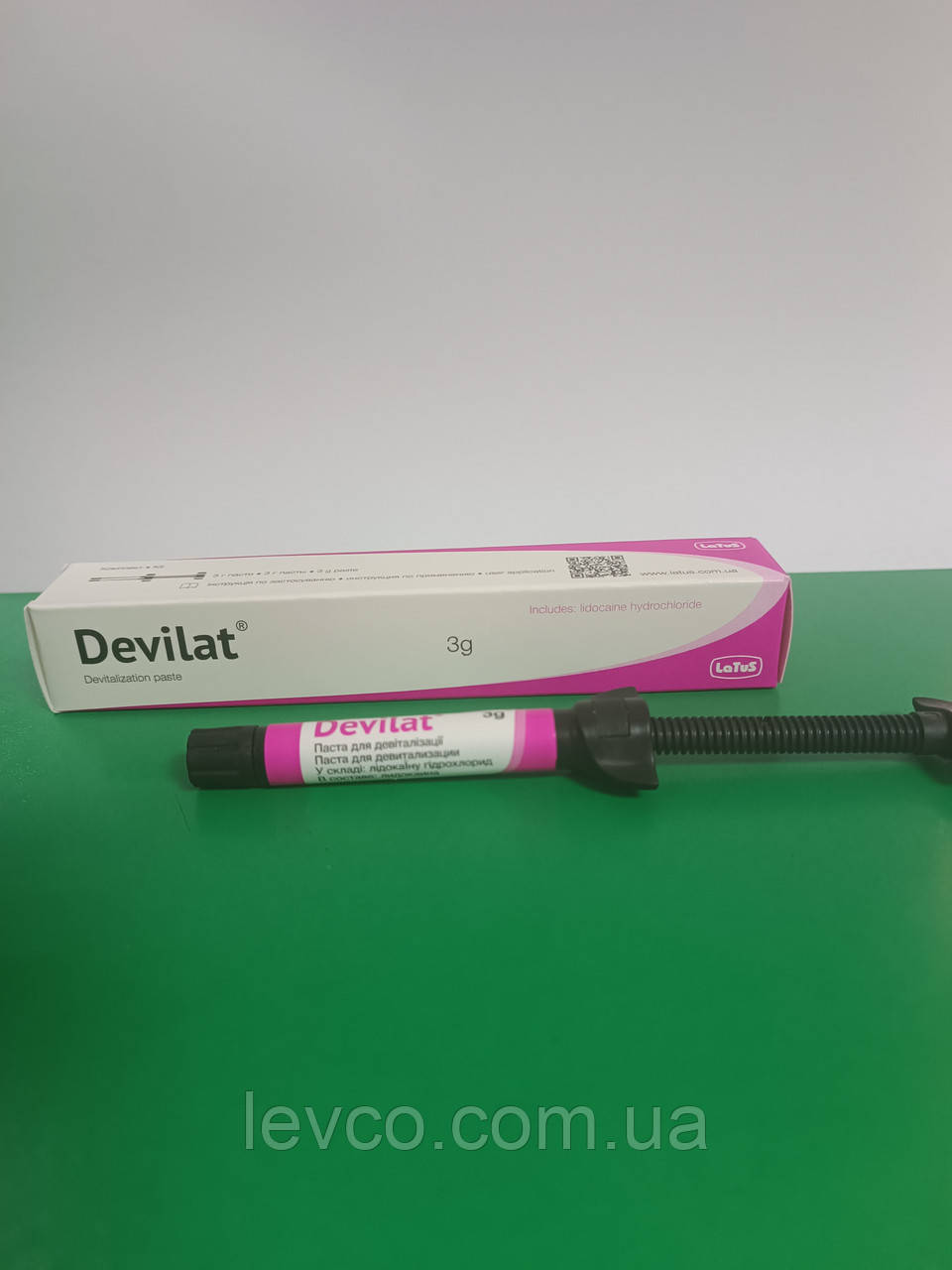 ДЕВІЛАТ 3 г ЛАТУС , ПАСТА ДЛЯ ДЕВІТАЛІЗАЦІЇ, фото 1