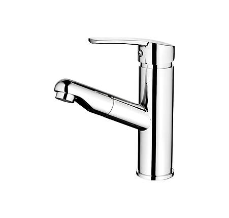 Змішувач для умивальника Dante LM1055-18, хром, фото 1