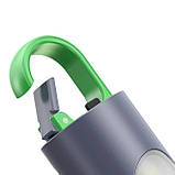 Ліхтар-лампа акумуляторний RIAS CB-836 з карабіном Type-C Grey (7_00701), фото 2