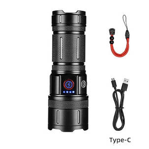 Ліхтар CB-B53-TG 3х18650 power bank індикація заряду ЗУ Type-C zoom Box, фото 3