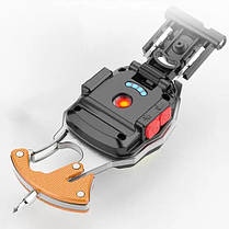 Ліхтар MULTIFUNCTIONAL W5147/LL-202-COB (white+yellow+red), multitool, Li-Ion акум., магніт, карабін,, фото 6