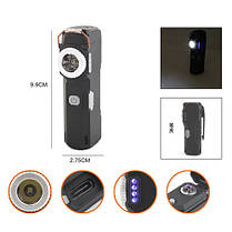 Ліхтар MULTIFUNCTIONAL D51-COB black Li-Ion акумулятор. індикація заряду запальничка ЗУ Type-C Box, фото 5