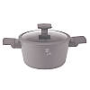 Каструля 2,5 л з титановим покриттям та кришкою 20 см BERLINGERHAUS Taupe Collection BH-8100, фото 8