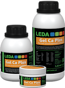 Добриво з кальцієм та амінокислотами Leda Gel Ca Plus 160 г (100 мл) / Гель для позакореневого підживлення овочів