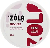 Скраб для брів Brows Scrub ZOLA, 50 мл