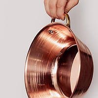 Соусниця або таз для варення мідь 2,7 л