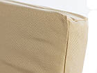 Матрац для лежака CONFORT Texsilk, товщина 8 см бежевий, фото 4