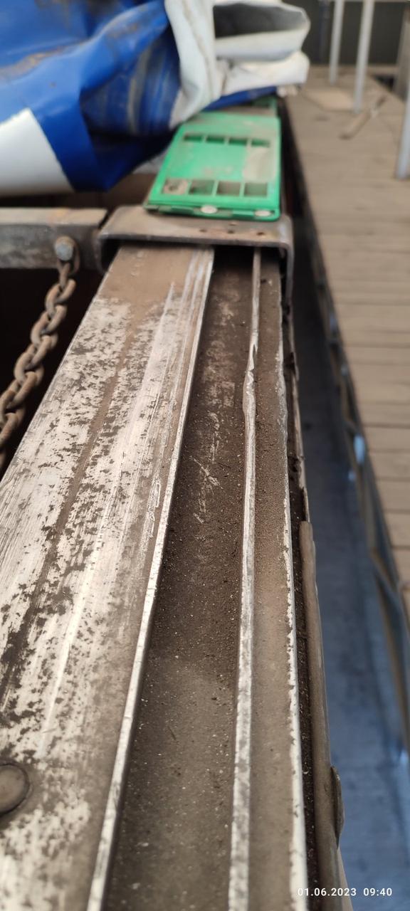 Ремонт зсувного даху напівпричепів , Аргонне зварювання, заміна роликів, направляючих лиж, фото 1