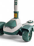 Дитячий самокат Scooter Super, фірмовий самокат, дитячий самокат, самокат для дитини, якісний самокат, фото 7
