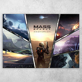 Плакат постер "Mass Effect / Масс Ефект" №18