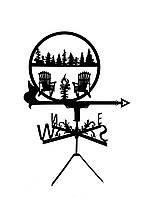 Флюгер Відпочинок, Туризм, флюгер на дах з металу 2 мм.