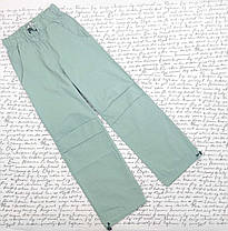 Штани карго для дівчинки , р. 140-164 м'ята