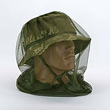 Військова антимоскітна сітка на панаму або кепку, фото 3