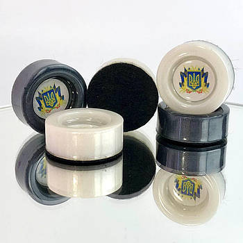 Фішки для гри нарди зі смоли 27×12 мм Герб України