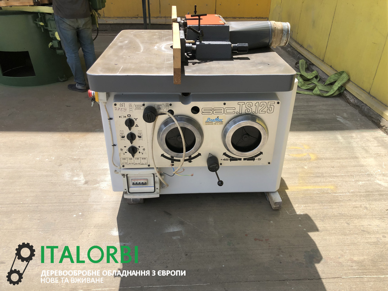 Фрезер з нахилом валу Sac TS125, фото 1