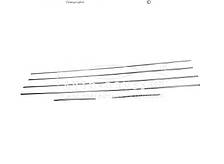 Нижня окантовка вікон для Hyundai i20 2014-... - виробник: omsa line