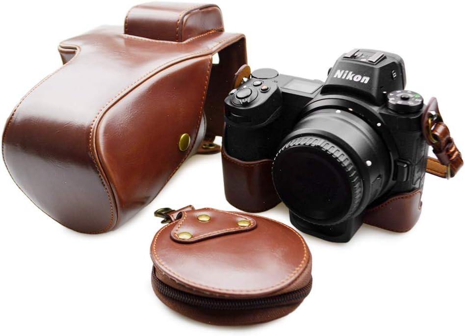 Захисний футляр — чохол для фотоапарата Nikon Z6, Z7, Z6 II, Z7 II з доступом до батарейного відсіку — кави
