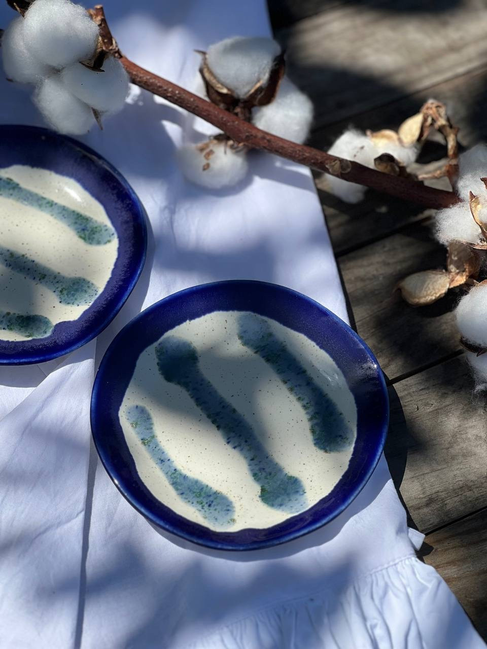 Тарілочка 13 см Капучино Кобальт Ексклюзив, фото 1