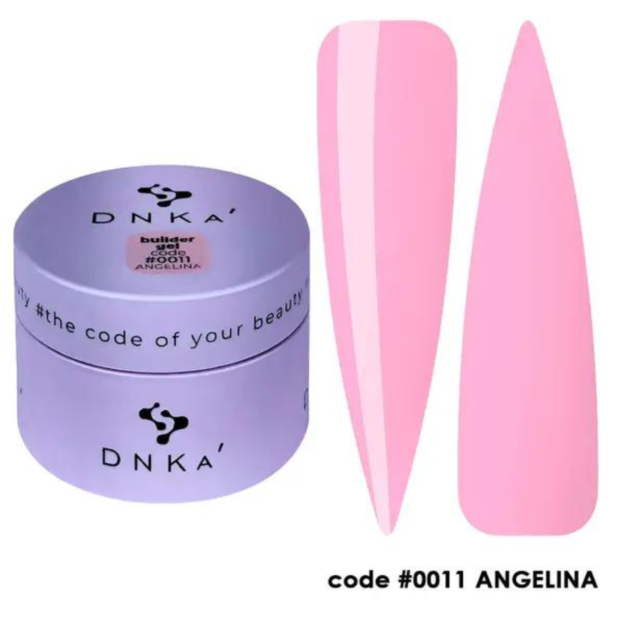 Гель для нарощування нігтів DNKa' Builder Gel #0011 Angelina, 30 мл, фото 1