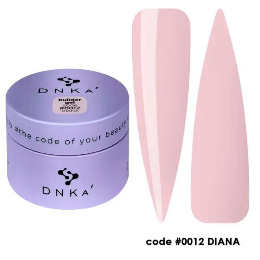 Гель для нарощування нігтів DNKa' Builder Gel #0012 Diana, 30 мл