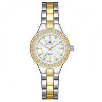 Жіночий наручний кварцовий годинник BS Diamond (Сріблясто-золотистий)
