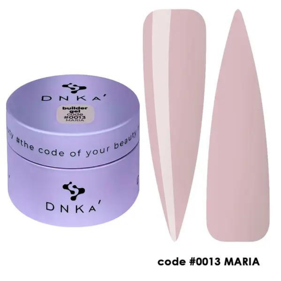 Гель для нарощування нігтів DNKa' Builder Gel #0013 Maria, 30 мл, фото 1
