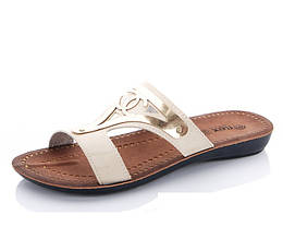 Жіночі капці Шльопанці Сланці Білі (розміри: 38)