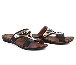 Жіночі капці Шльопанці Сланці Чорні (розміри: 36,37,38)