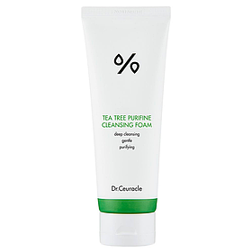 Гель-пінка для вмивання з екстрактом чайного дерева Dr.Ceuracle Tea Tree Purifine 30 Cleansing Foam 150 мл