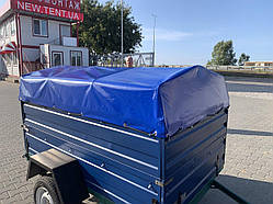 Тент на легковий причіп — виготовлення під розмір, ПВХ 650 г/м², з люверсами від TENT.UA