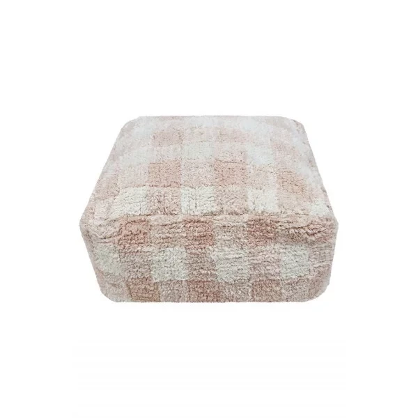Lorena Canals - Пуф Lorena Canals Vichy Rose 20 x 20 x 40 cm
