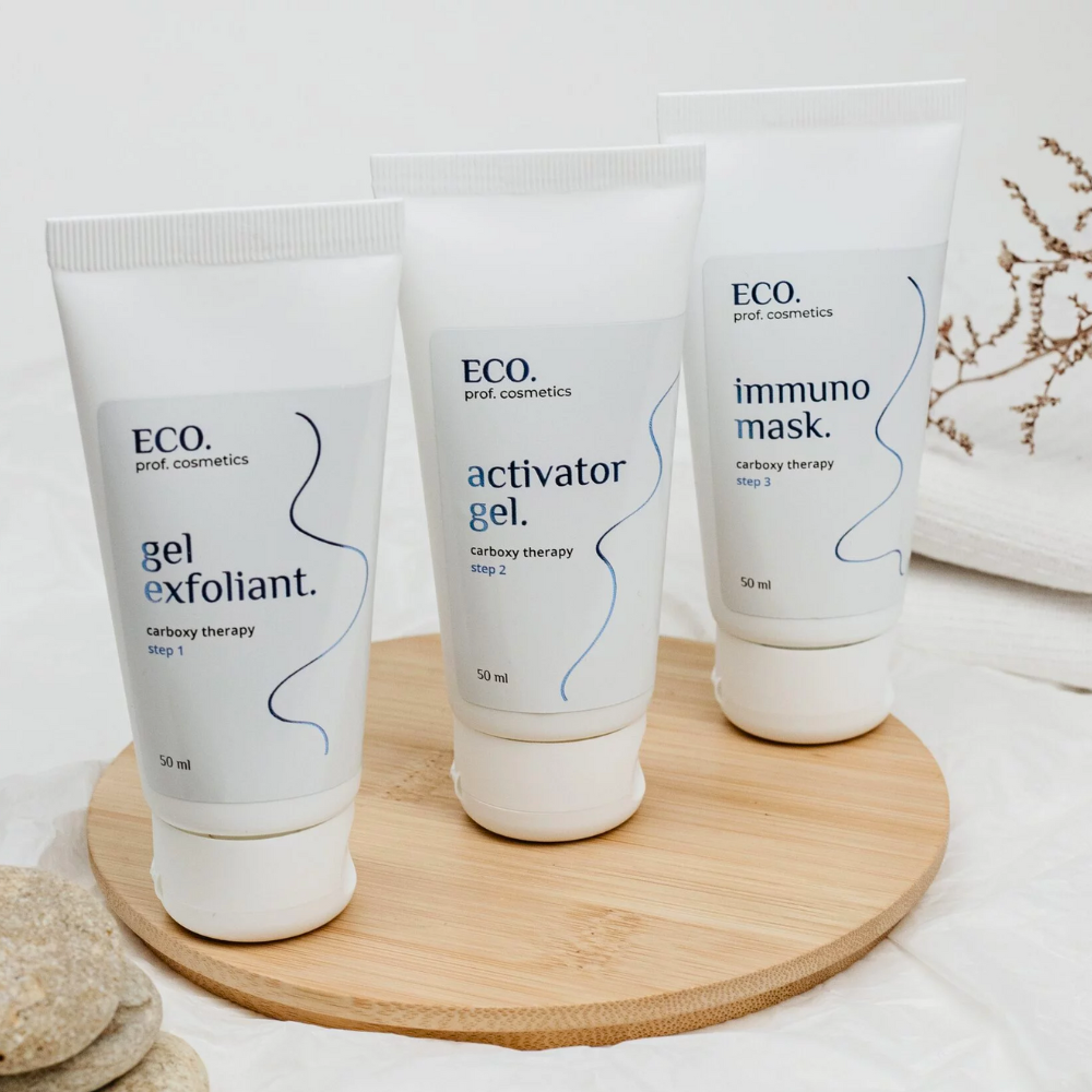 Карбокситерапія для всіх типів шкіри Eco.prof.cosmetics Blue Carboxy Therapy