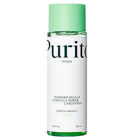 Заспокійливий тонер з екстрактом центелли азіатської Purito Seoul Wonder Releaf Centella Toner Unscented 200 мл